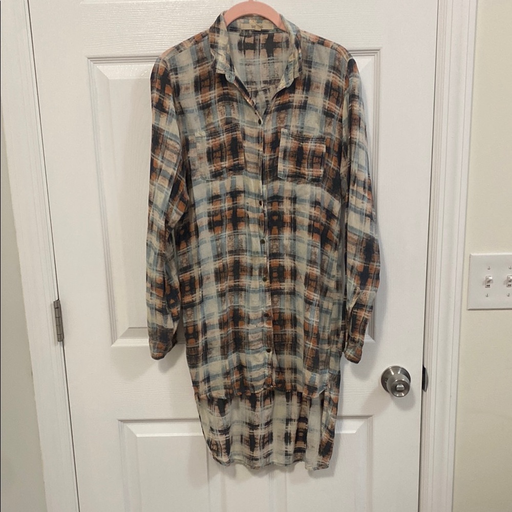 Plaid Long Sleeve Shirt